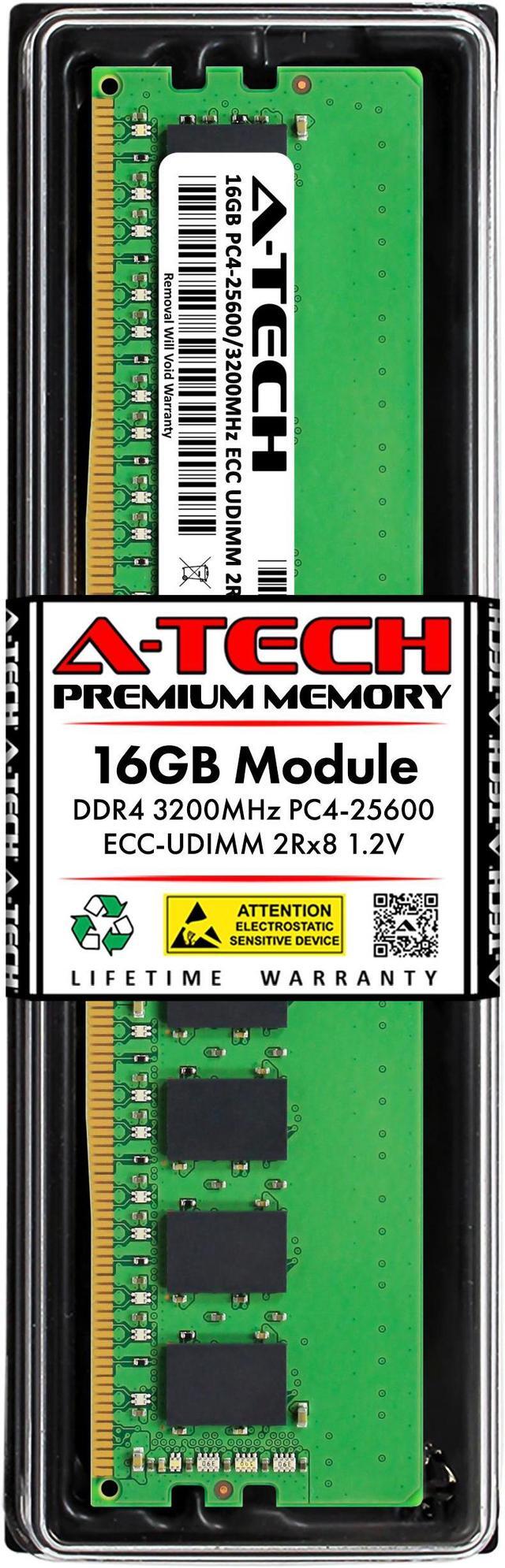 Kingston 16GB DDR4-3200 ECC Unbuffered DIMM (KTD-PE432E/16G)