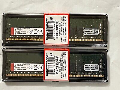 Mémoire Kingston DDR4 16 Go 2 666 MHz ECC CL19 DIMM (KSM26ES8/16HC)