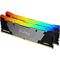 KINGSTON 16GB DDR4 3200MT/s CL16 RGB Kit (2x8GB) KF432C16RB2AK2/16