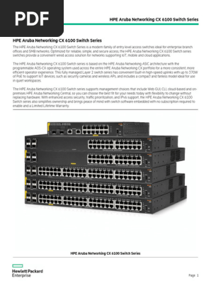 HP Aruba CX 8360 v2 L6-20 220V-NA 26-Port Switch