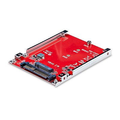 Adaptateur STARTECH M.2 NVMe SSD vers U.3 - Convertisseur M.2 vers 2,5 pouces SFF-TA-1001