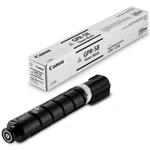 Cartouche de toner noir Canon GPR58, capacité 23 000 pages, laser, 2182C003AA
