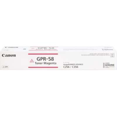 Cartouche de toner cyan Canon GPR58, 18 000 pages, laser, conforme TAA