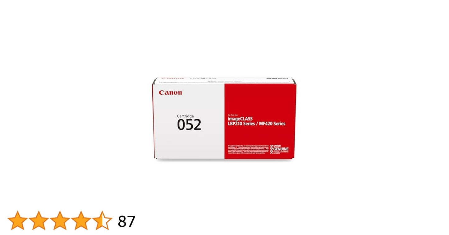 Canon imageCLASS Toner 052 BLK Standard - 3100 Page Yield