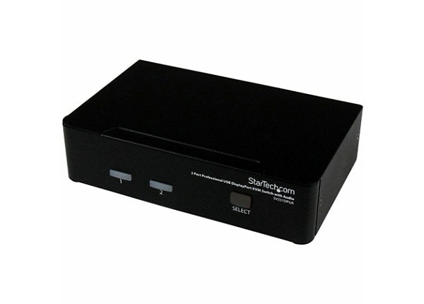 StarTech 2-Port USB DisplayPort KVM Switch SV231DPUA