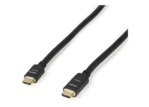 Câble HDMI actif haute vitesse StarTech 24,3 m (M/M 4K) – Connecteurs plaqués or