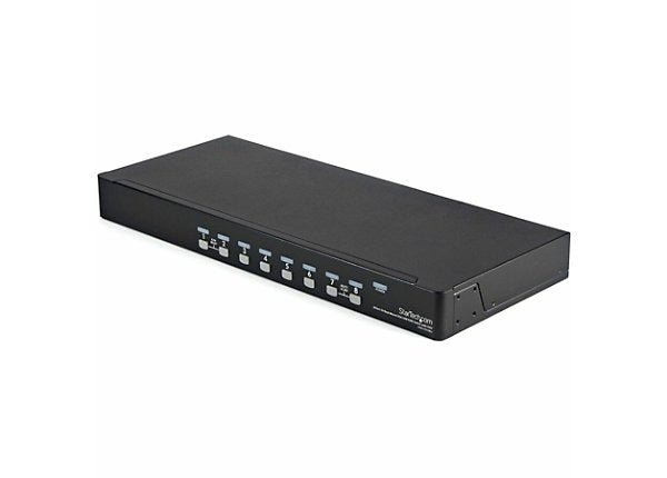 StarTech 8-Port 1U Rack Mount USB KVM Switch Kit - SV831DUSBUK