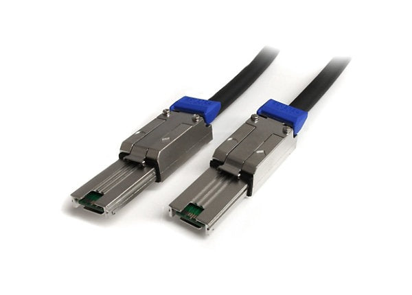 StarTech 2m Mini SAS Cable - SFF-8088 to SFF-8088, Black, 28 AWG