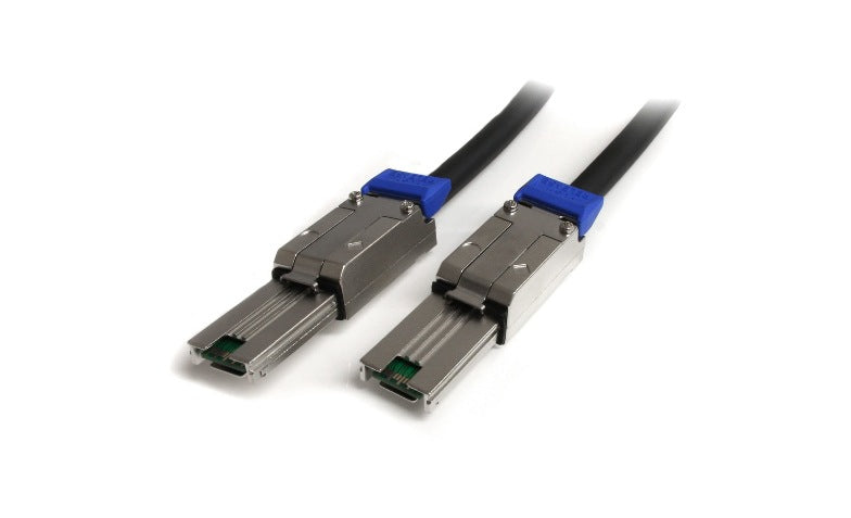 StarTech 2m Mini SAS Cable - SFF-8088 to SFF-8088, Black, 28 AWG