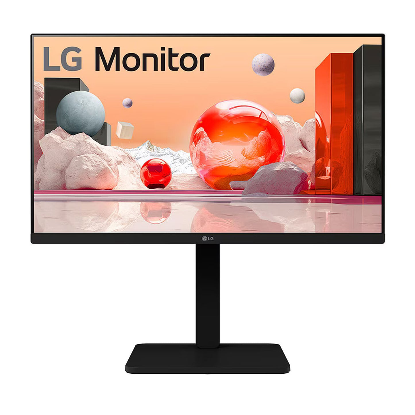 Moniteur LG 24BA450-B 24" IPS Full HD avec HDMI, D-SUB et support ergonomique