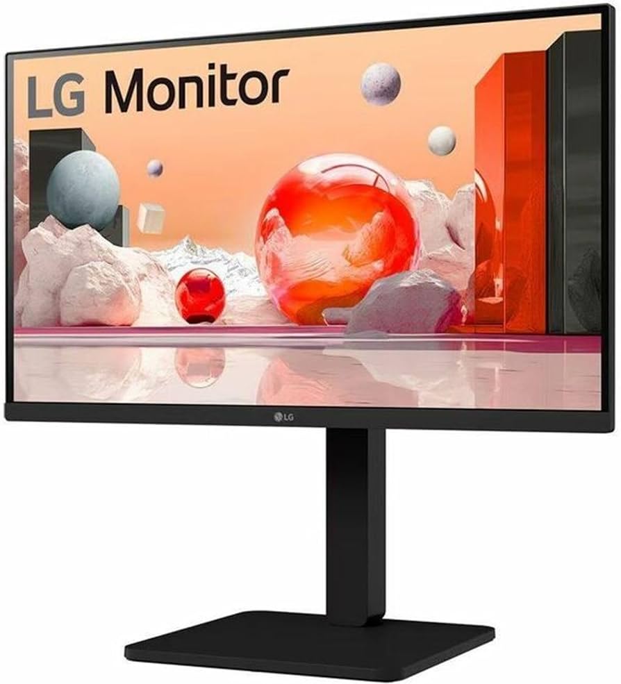 Écran IPS LG 24BA550-B 23,8 pouces, Full HD, HDMI, DP, USB, support pivotant