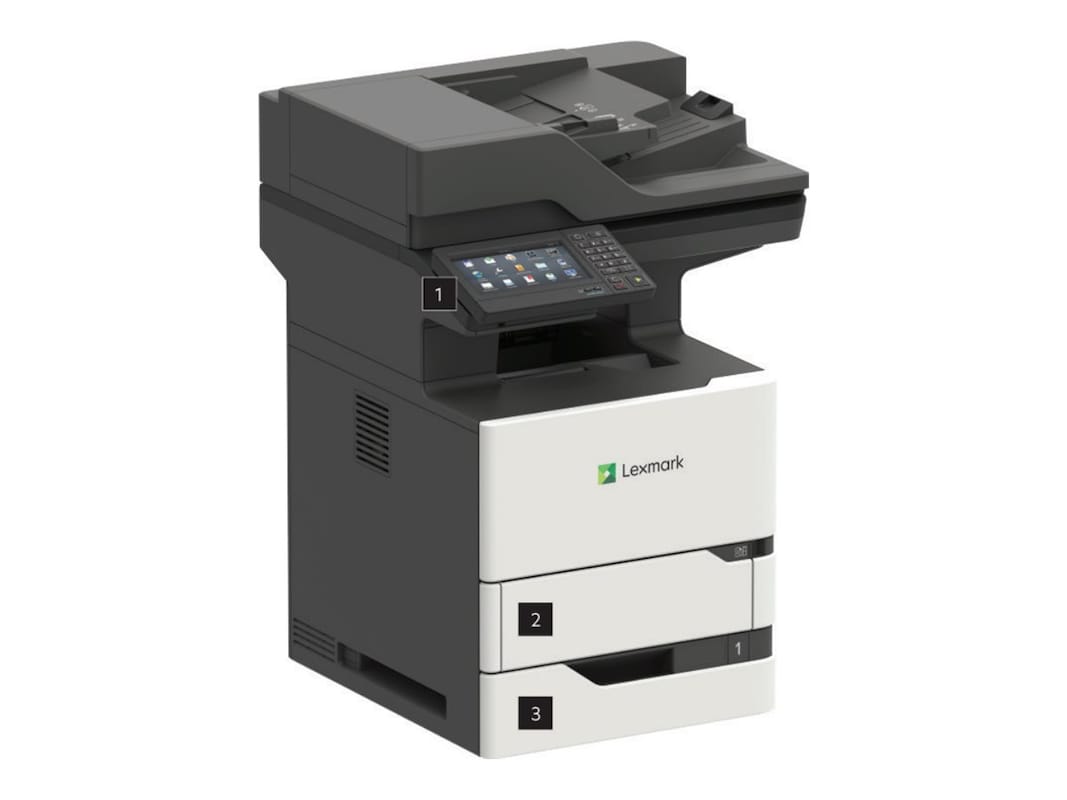 Lexmark MX722ade Monochrome Multifunction Laser Printer, TAA Compliant