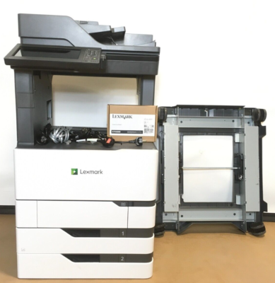 Imprimante multifonction monochrome Lexmark MX822ADE, conforme TAA, CAC, 55 ppm