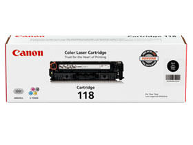 The CANON Cartridge 118 Black Toner is a high-quality laser toner cartridge designed for select Canon imageCLASS printers. Engineered for consistent, sharp output, it yields approximately 3,400 pages at 5% coverage, ensuring dependability in high-volume environments. TAA-compliant and made in Japan, it's ideal for government or enterprise applications.