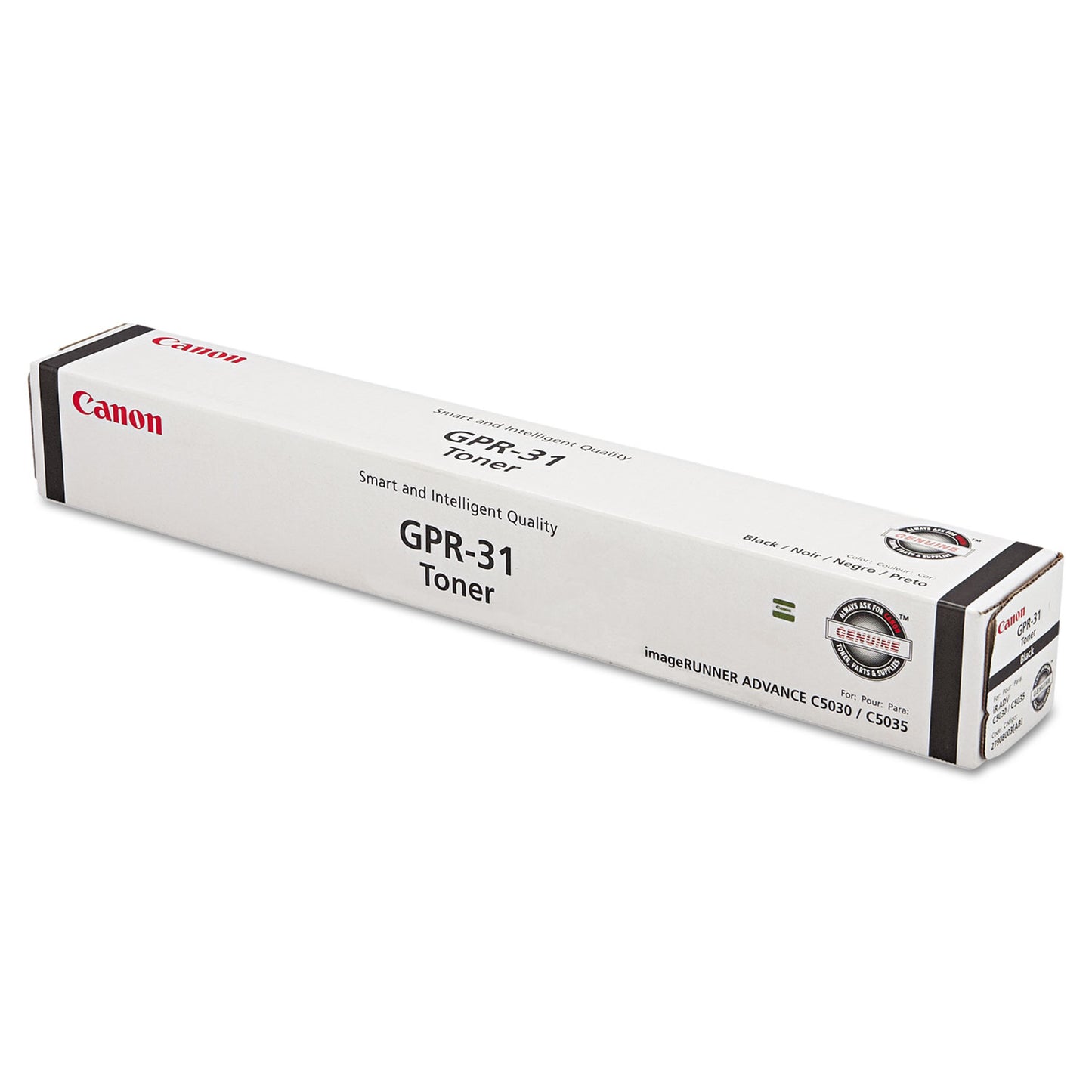 Cartouche de toner noir Canon GPR-31, rendement de 36 000 pages