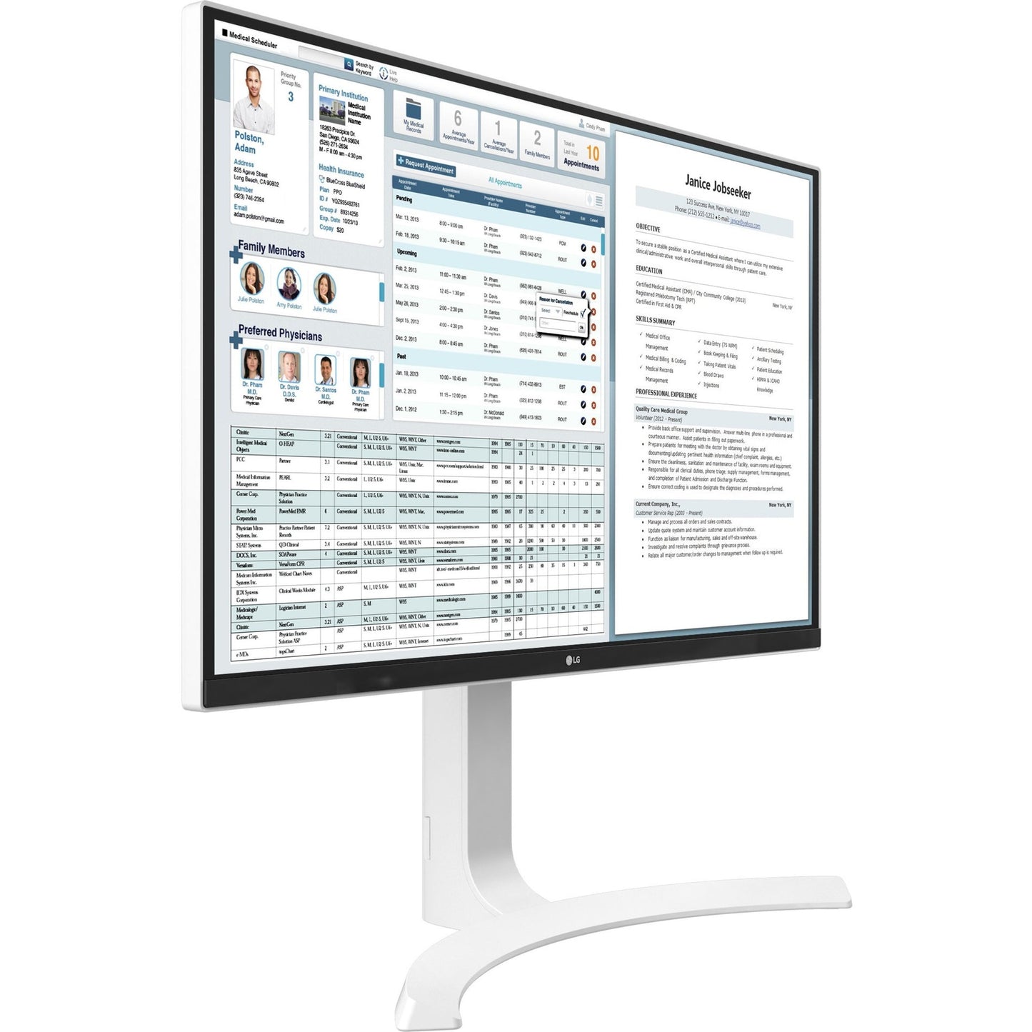 Moniteur clinique LG 27HJ713C-B 27 pouces 8 MP UHD, DICOM, HDMI/DP, TAA