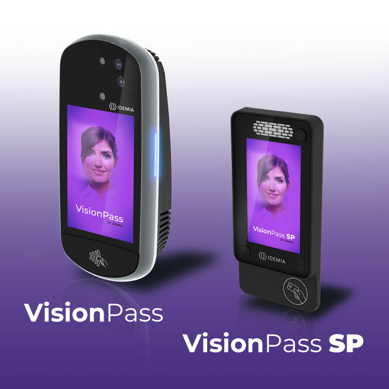 Lecteur de reconnaissance faciale BOSCH Vision Pass MDPI