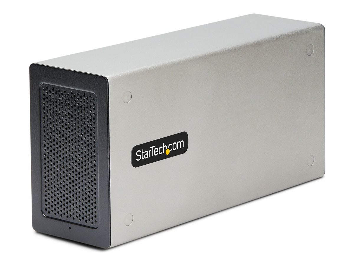 StarTech Thunderbolt 3 Dual PCIe Expansion Chassis, 8K/4K Output, Toolless