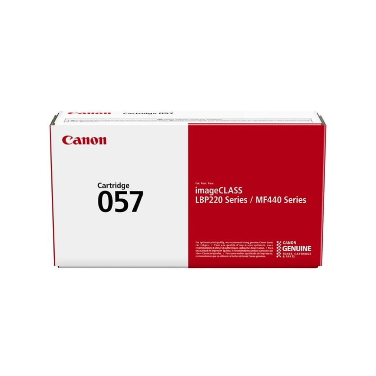 Canon Cartridge 057 Black Toner, Standard Yield, 3009C001
