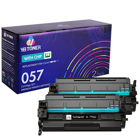 Canon Cartridge 057 Black Toner, Standard Yield, 3009C001