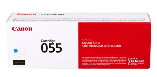 Cartouche de toner cyan haute capacité Canon 055 (3019C001)