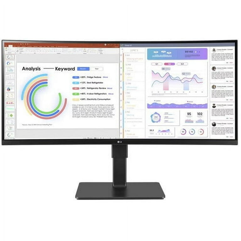 Moniteur IPS WQHD incurvé LG 34BQ77QE-B 34 pouces avec USB-C et HDR