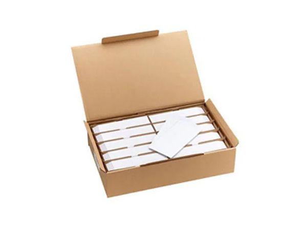 Canon 2-sided inkjet printable envelopes offer precision and compatibility for office and commercial applications. Sized at 4.5 inches by 6.4 inches, each box includes 1,000 white envelopes suitable for high-volume mail operations. Engineered in Japan and TAA compliant, these envelopes blend quality and regulatory alignment for government or commercial use.