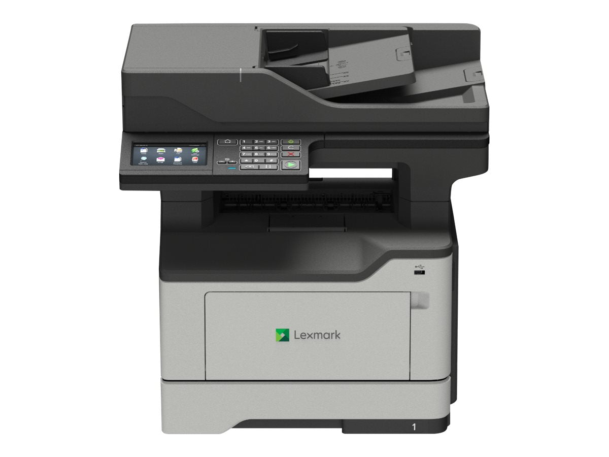 Imprimante multifonction monochrome Lexmark MX521ade, recto verso, 46 ppm, USB/Gigabit Ethernet