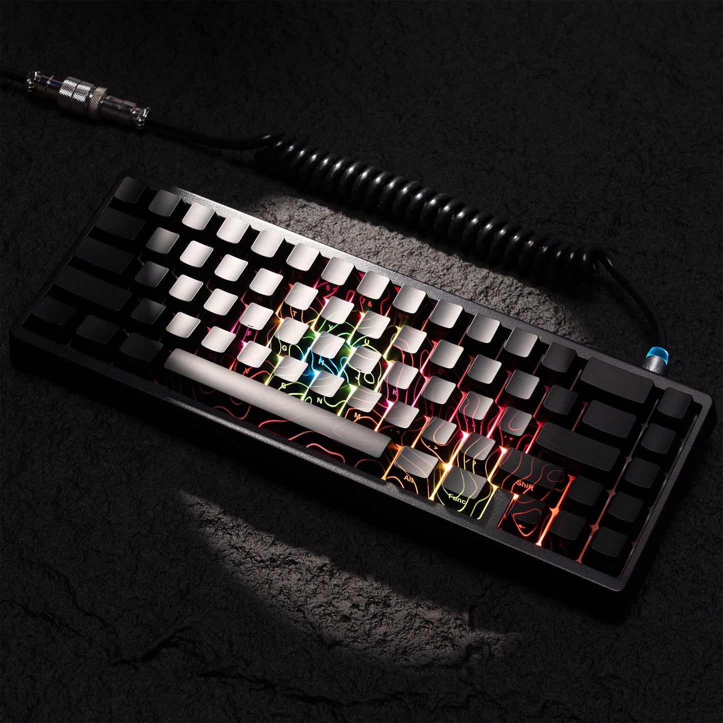XVX Phantom Topographic Version Pattern OEM Profile IMD-Tech Keycap Set
