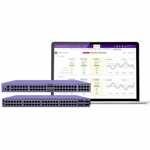 Commutateur PoE+ empilable MultiGig 48 ports Extreme Networks 4120-48MW-4Y