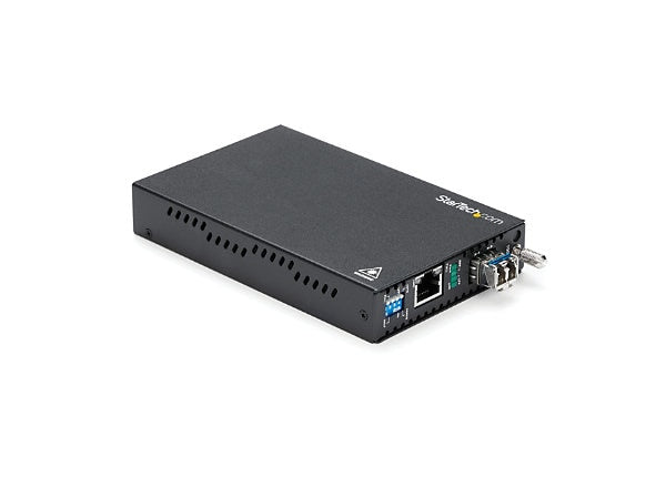 StarTech ET91000SM20 Convertisseur de média fibre GbE SM LC 20 km