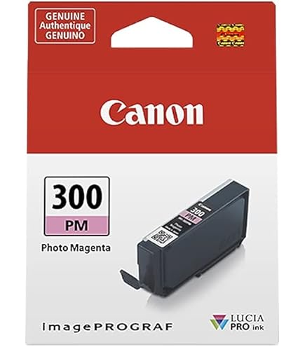 Réservoir d'encre magenta photo Canon PFI-300 pour imagePROGRAF PRO-300