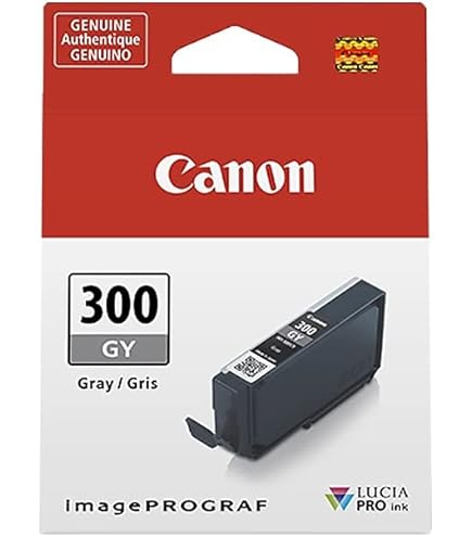 Réservoir d'encre grise Canon PFI-300 pour ImagePROGRAF PRO-300