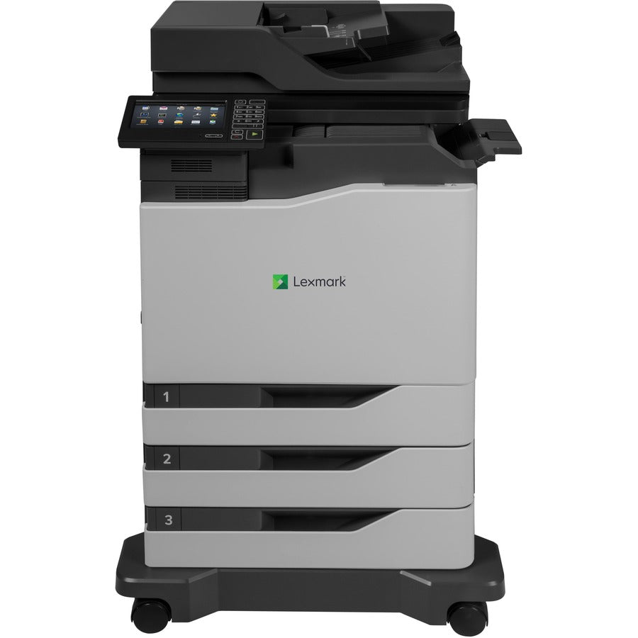Imprimante laser multifonction couleur Lexmark CX820dtfe, 52 ppm, recto verso