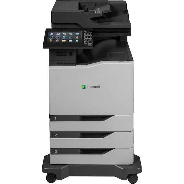 Imprimante multifonction laser couleur Lexmark CX825dte compatible CAC/SIPR, offre groupée TAA de 3 ans