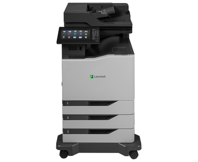 Ensemble d'imprimante laser couleur multifonction Lexmark CX825de 220 V CAC/SIPR