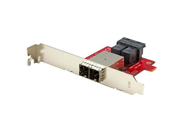 STARTECH Mini-SAS Adapter Dual SFF-8643 to SFF-8644, 12Gbps