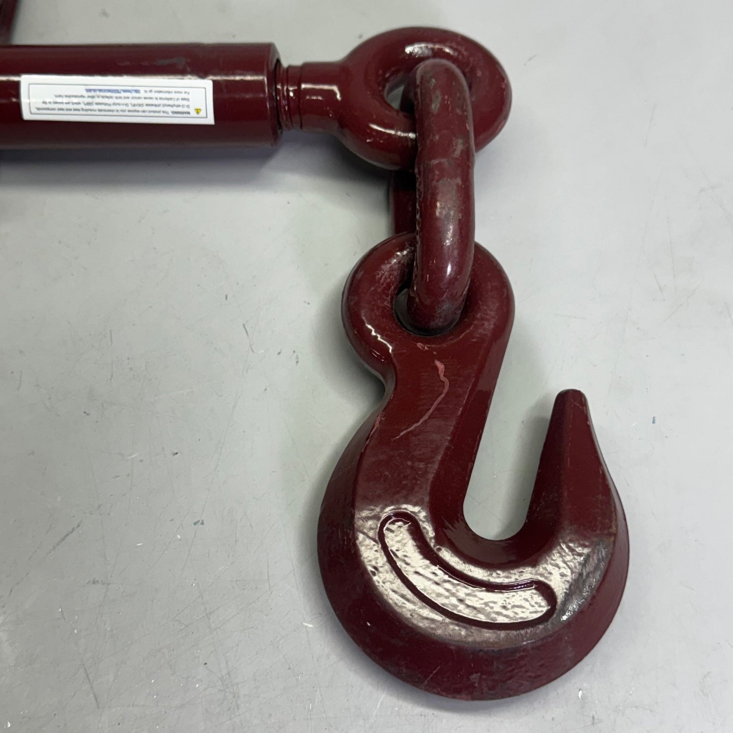 BOXER TOOLS Ratcheting Load Binder 4x4 Vehicles 1/2" x 5/8", Dark Red LB02-1258