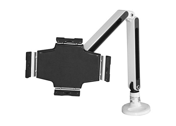 STARTECH ARMTBLTIW Articulating Desk-Mount Tablet Arm, White