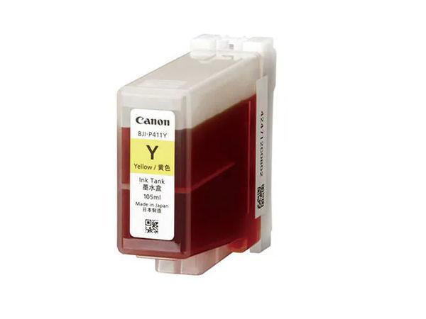 Canon BJI-P411Y is a high-capacity 105ml yellow ink tank designed specifically for the CX-G6400 inkjet printer. Tailored for professional color output, this ink cartridge ensures vivid yellow tones and consistent print results. Ideal for businesses requiring reliable, high-volume color printing.