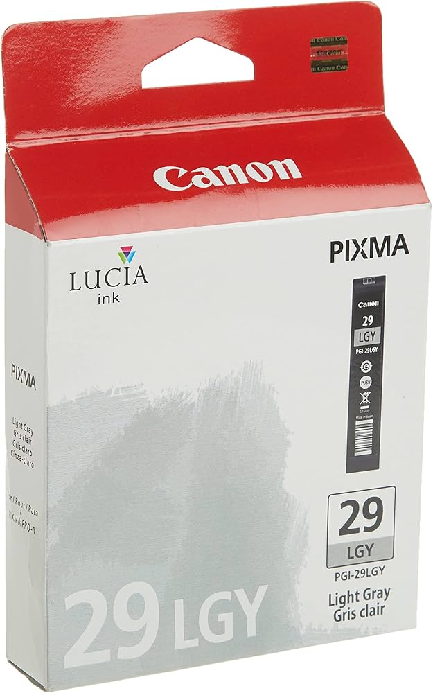 Réservoir d'encre grise Canon PGI-29 pour Pixma PRO-1