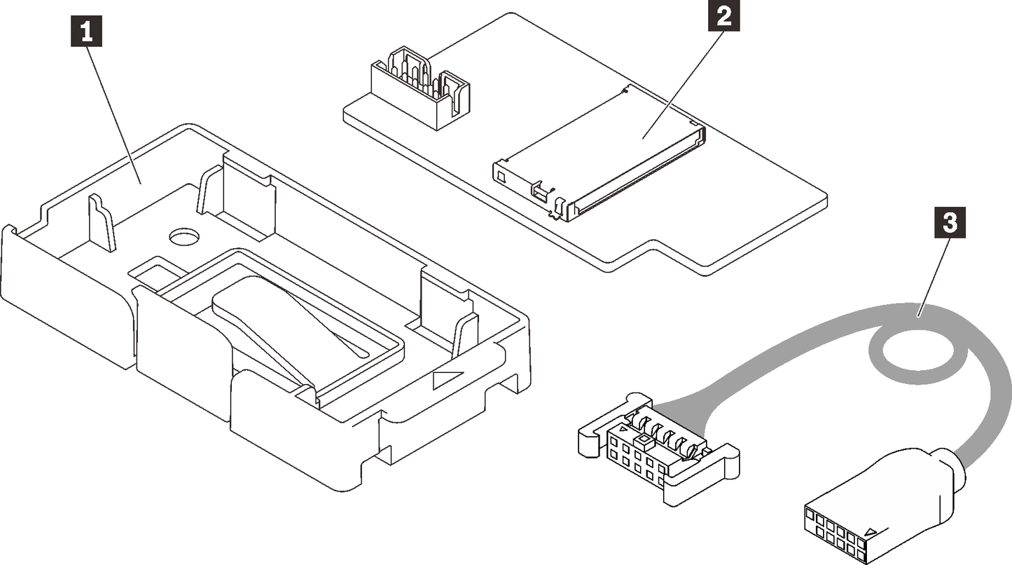 Lenovo ST50 Dual SD Cards Adapter Kit v2