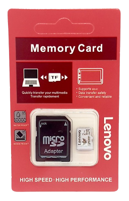 Lenovo 32GB Class 10 Flash Memory Card