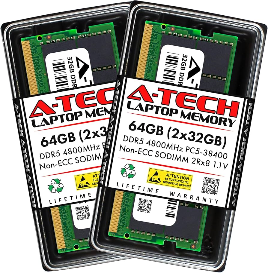Module de mémoire Lenovo DDR5 4800 MHz DIMM ECC 64 Go