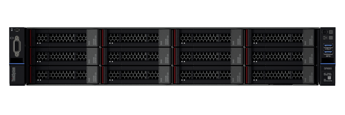 Kit de câbles NVMe v2 2,5 pouces 24x et 32x pour Lenovo SR665