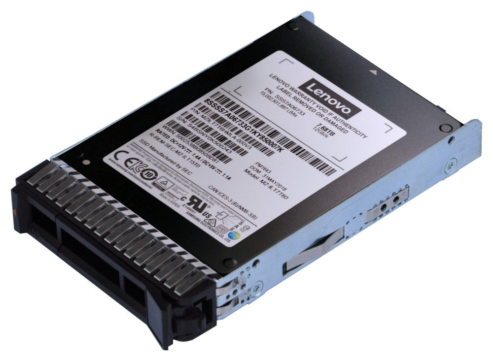 Disque SSD SAS 2,5" Lenovo 960 Go 1DWD ThinkSystem série DE