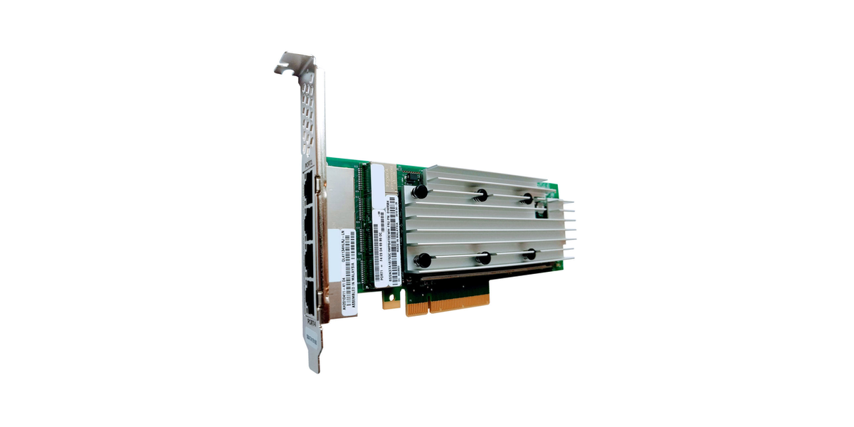 Adaptateur Ethernet 10GBASE-T 4 ports Lenovo QLogic QL41134