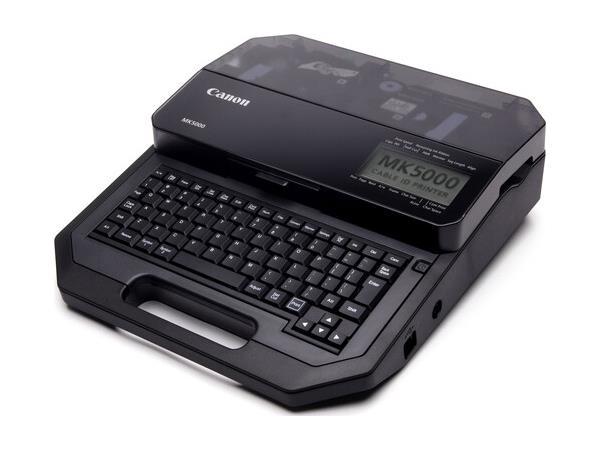 The Canon MK5000 is a reliable cable and wire marker printer, ideal for industrial labeling tasks. Designed for high-precision applications, it delivers durable prints on a variety of materials. With a focus on efficiency and ease of use, this device supports streamlined operations in demanding work environments.