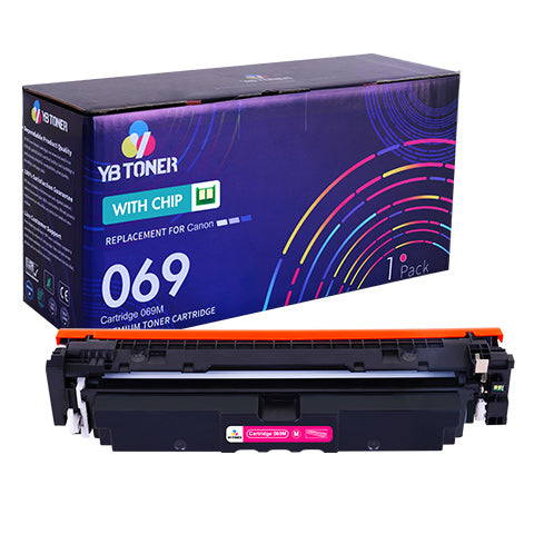 Cartouche de toner magenta Canon 069 (rendement standard, 5092C001)