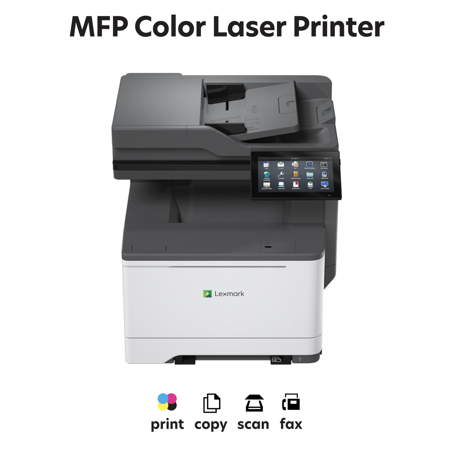 Imprimante multifonction laser couleur Lexmark CX635adwe, 42 ppm, USB/Ethernet/Wi-Fi